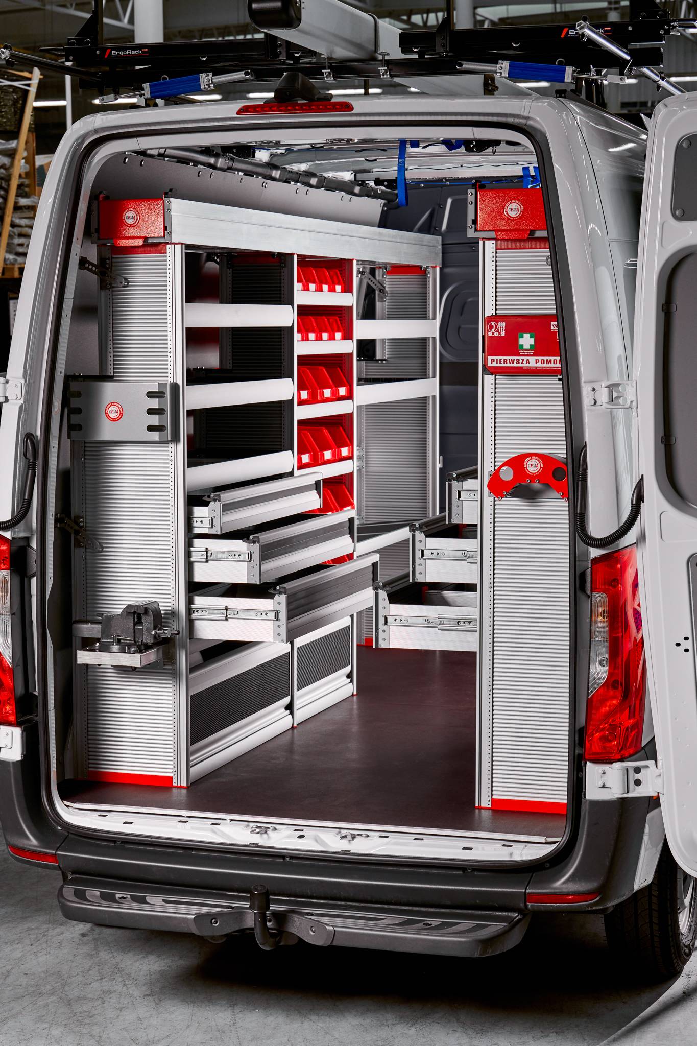 Gema® Camelot bedrijfswageninrichting