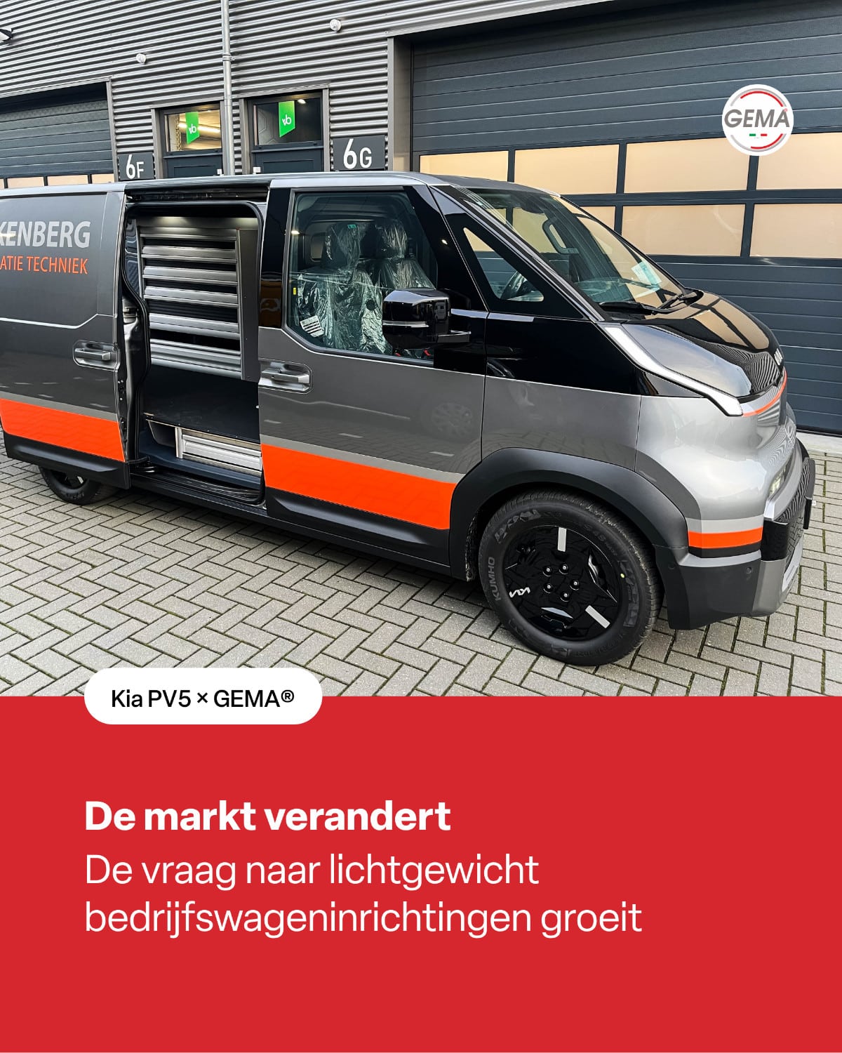 Elektrisch rijden en bedrijfswageninrichting